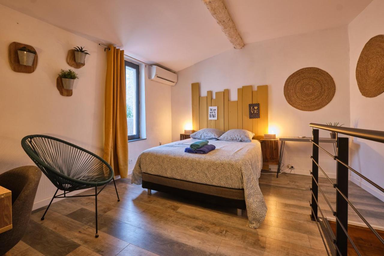 Melina - Jacuzzi - Maison Avec Cour Climatisee Proche Cite Medieval Καρκασόν Εξωτερικό φωτογραφία