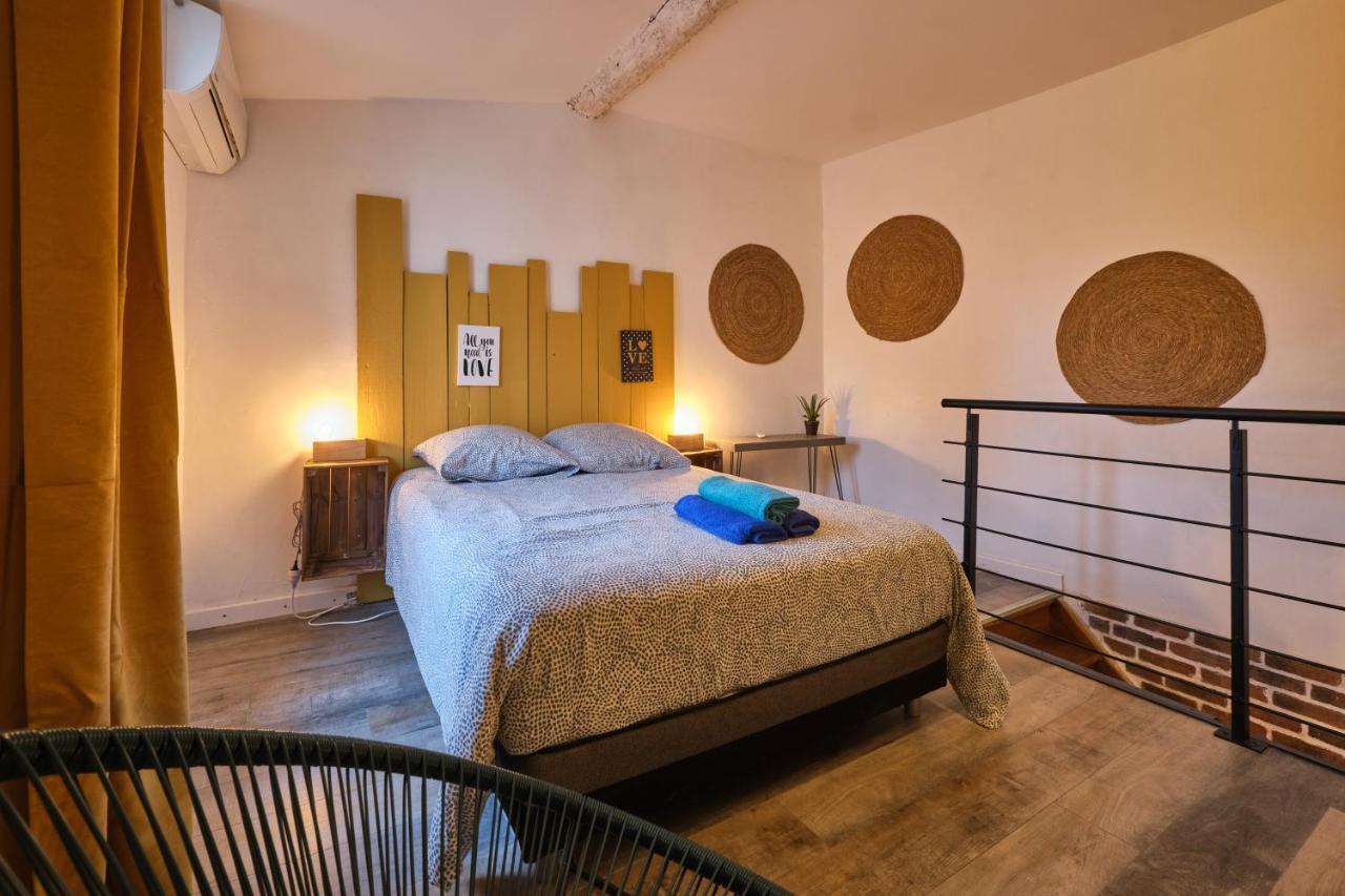 Melina - Jacuzzi - Maison Avec Cour Climatisee Proche Cite Medieval Καρκασόν Εξωτερικό φωτογραφία