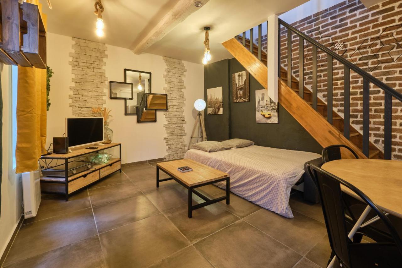 Melina - Jacuzzi - Maison Avec Cour Climatisee Proche Cite Medieval Καρκασόν Εξωτερικό φωτογραφία